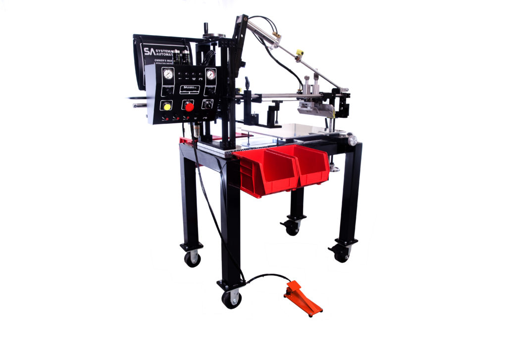 Model 810 screen printing machine