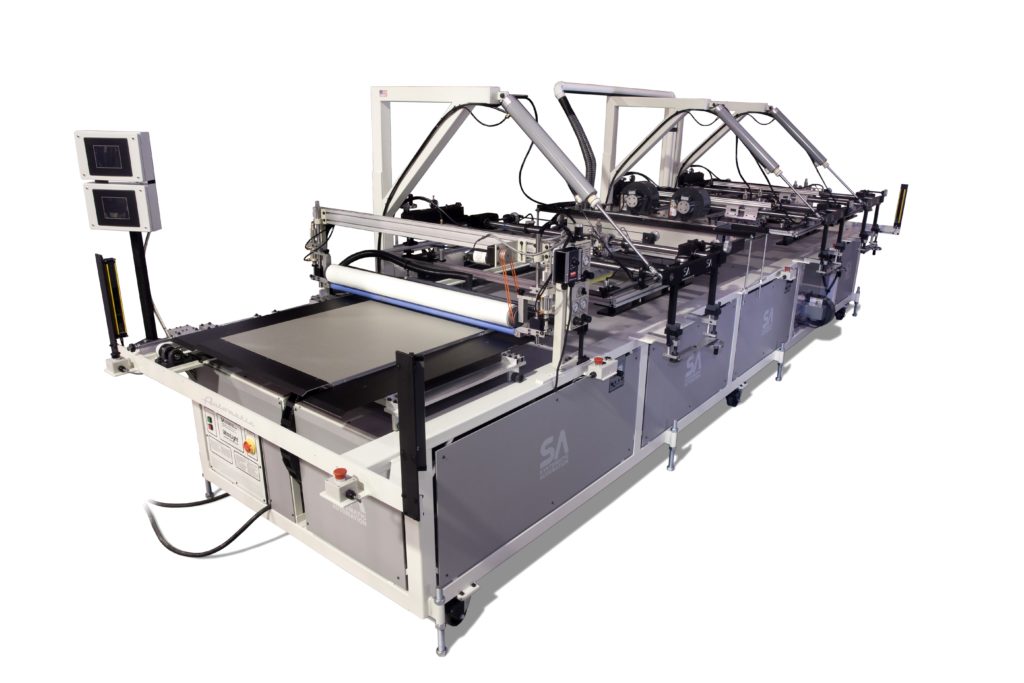 screen printing, multicolor, automatic