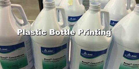 F1-DC Plastic Bottle Printing with Mechanical Registration & Inflation
