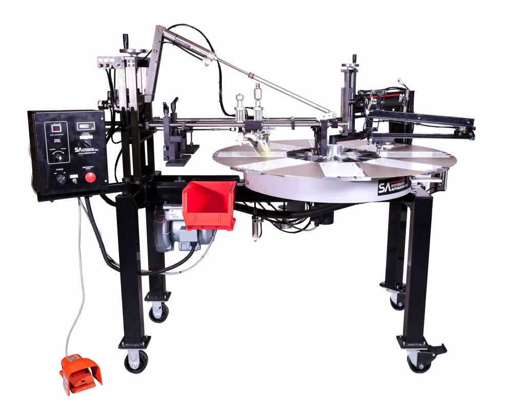 Model RC-1 screen printing machine