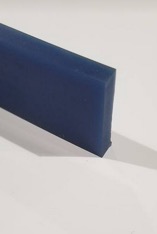 Squeegee 3/16 X 1 SE 80D Blue PLEI-Tech 44 Straight Edge (10 BD) : R0301020