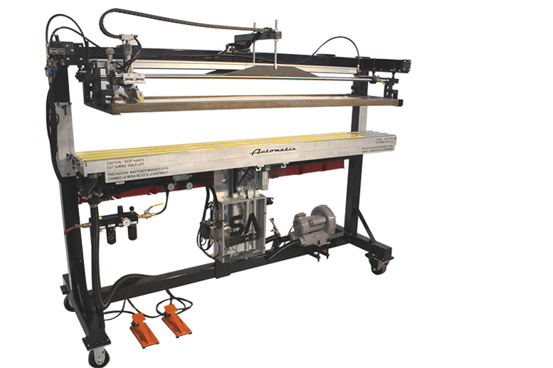 ruler screen printing machine