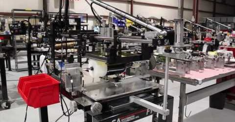 Model F1-DC Screen Printing Machine - Growler Printing