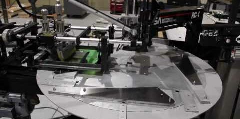 Model RC-1 - Screen Printing Machine - Saw Blade Screen Printer