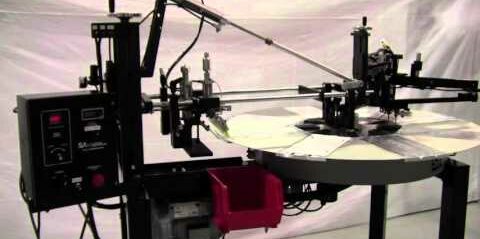 Model RC-1 Screen Printing Machine For License Plates