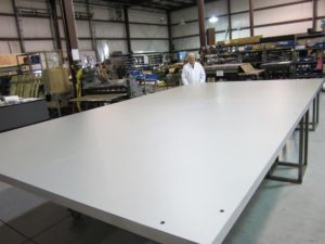 large vacuum table