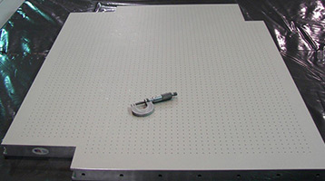 custom shaped vacuum table