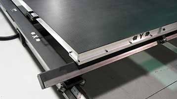 sliding vacuum tables