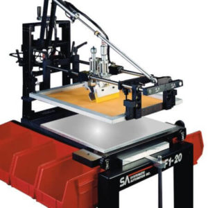 Model F1 screen printing press