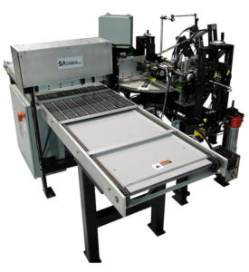 Microscope slide screen printing machine