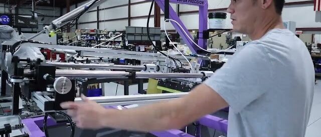 Screen Frame Precision Micro-adjust for Large Format Screen Printing