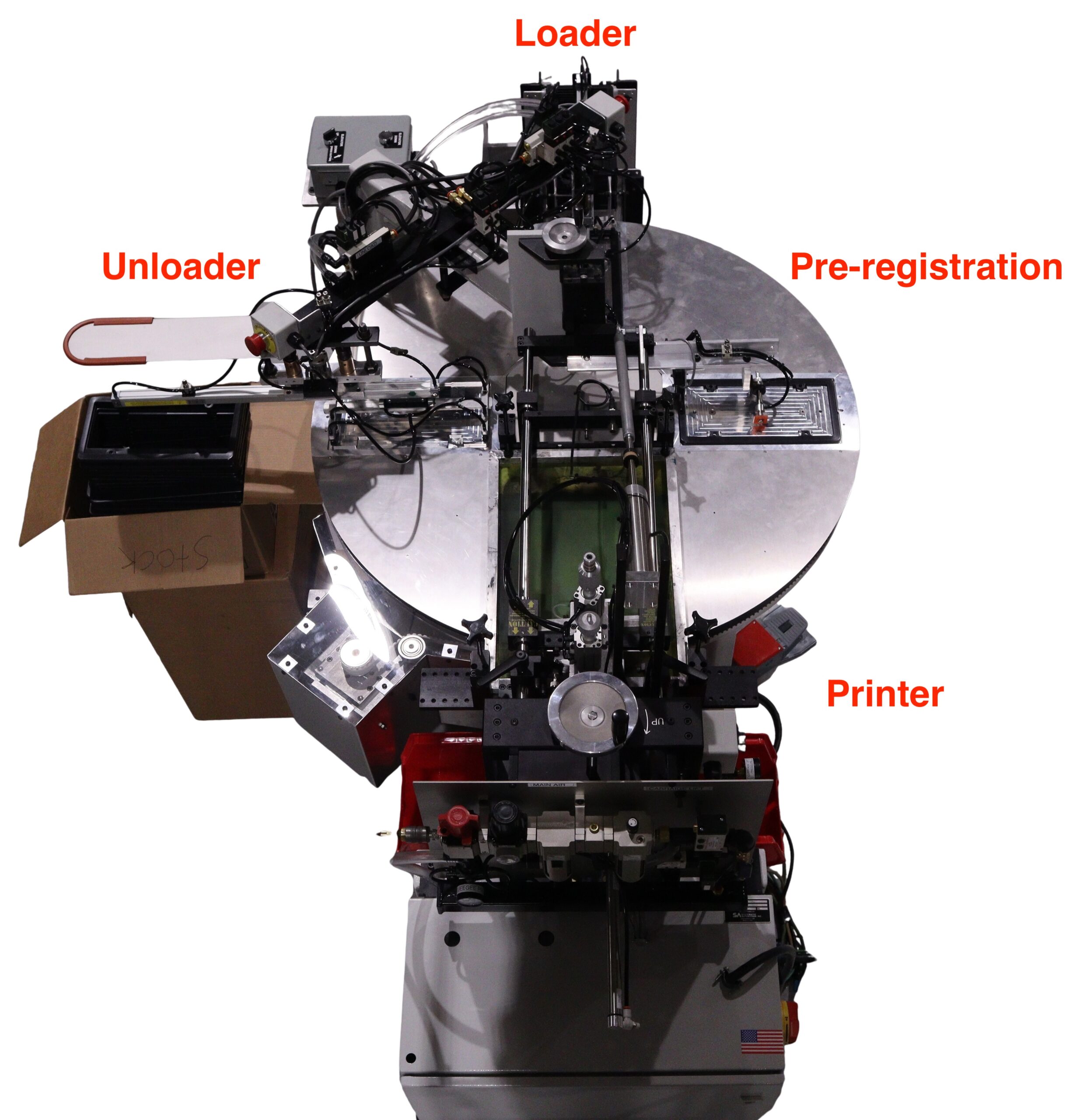 RC-1 over view, license plate, automatic printer