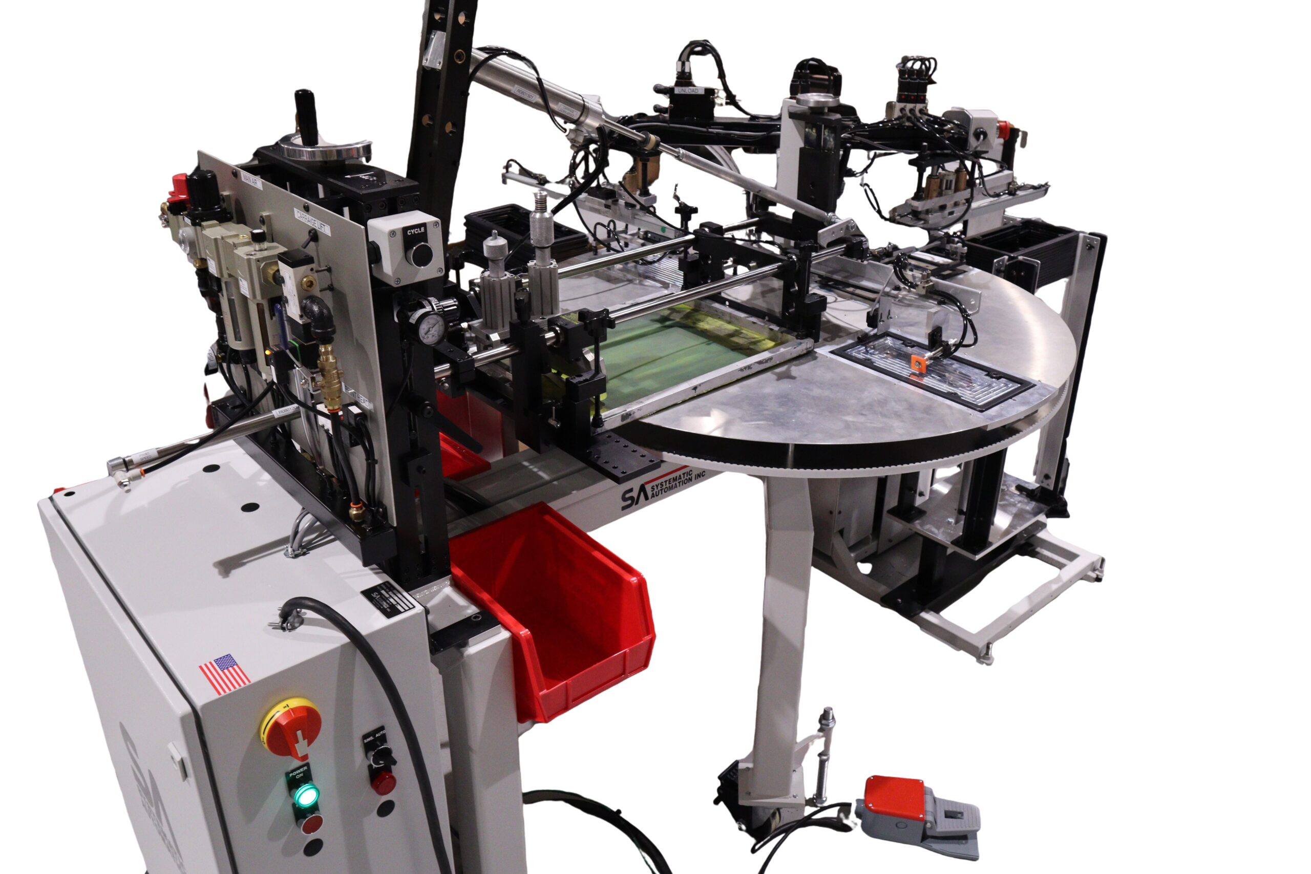 servo driven, screen printer, rc-1
